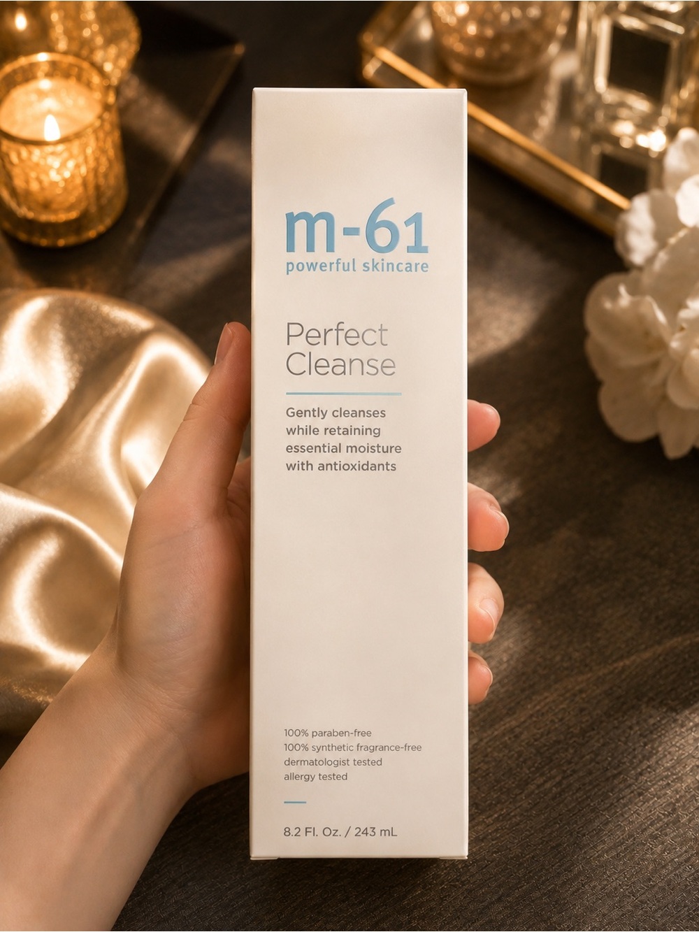 m-61 Perfect Cleanse Gentle Facial Cleanser - White